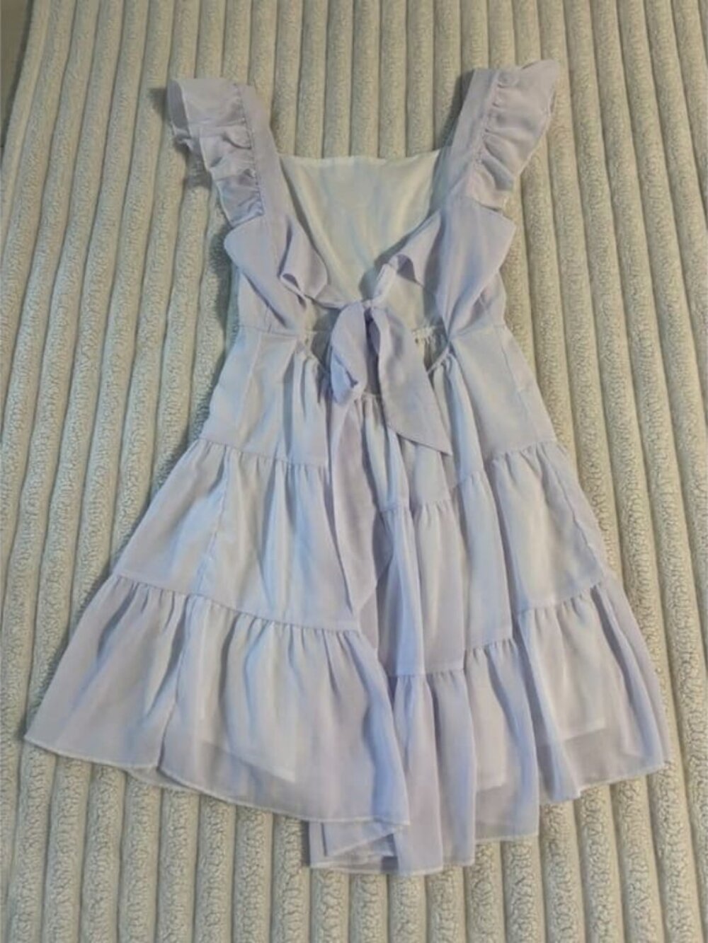 Back Mini Dress